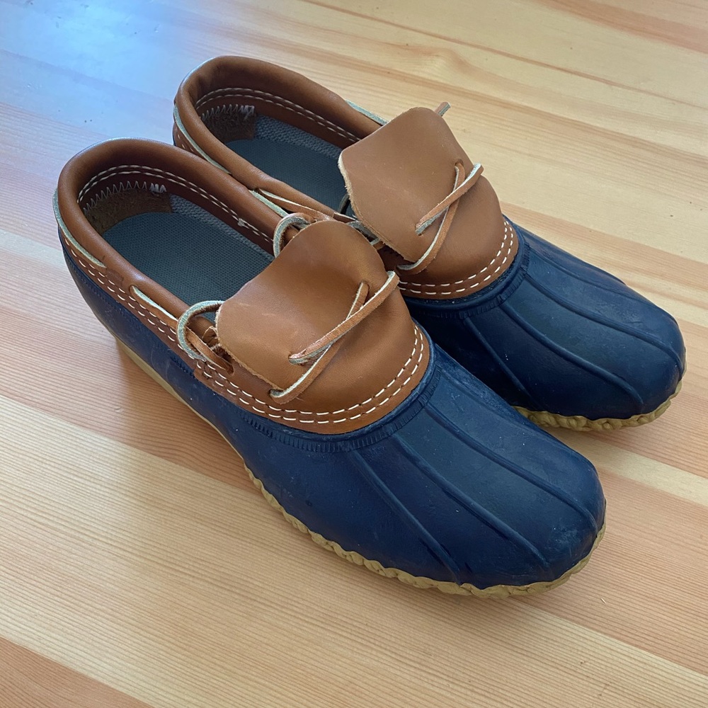 LL Bean Low Top Duck Boots Size 7